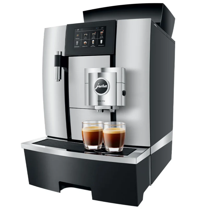 Zakelijke koffiemachine van Jura voor kantoor.