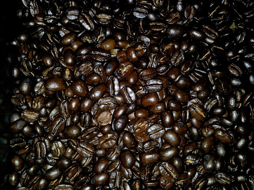 dark-roast koffiebonen