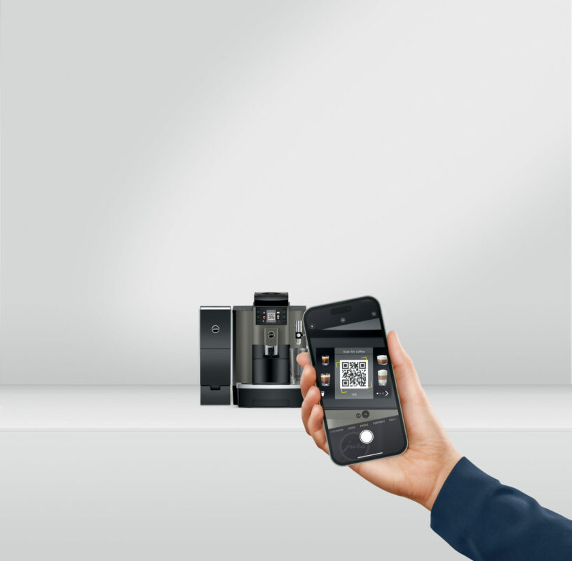 Jura W8 betalen via telefoon beeld