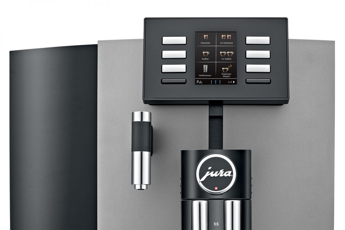Jura X6 Professional Dark Inox koffiemachine voor kantoor
