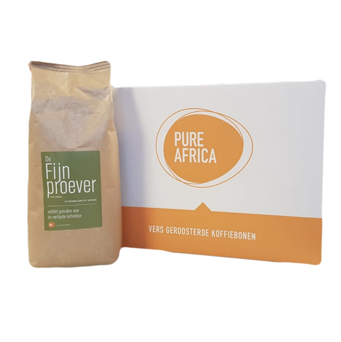 8 x 1.000 gram filtermaling van Pure Africa