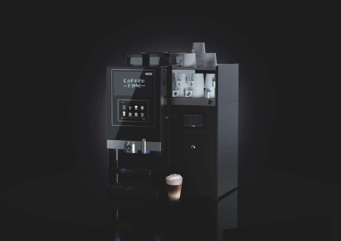 ETNA verse melk koffiemachine voor kantoor