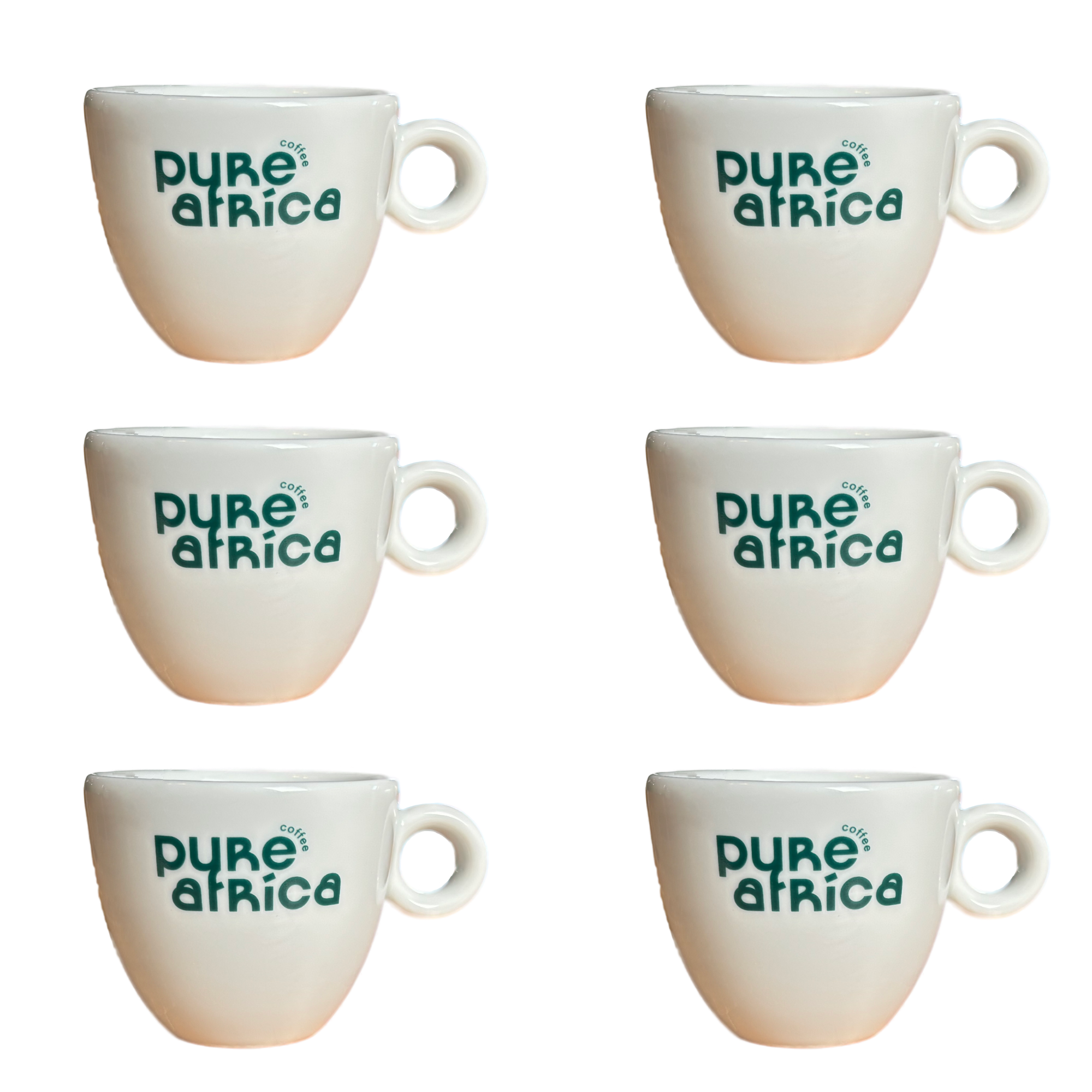 Koffiekop met Pure Africa logo